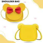 Trendy Crossbody Sling Backpack for Kids (Yellow)